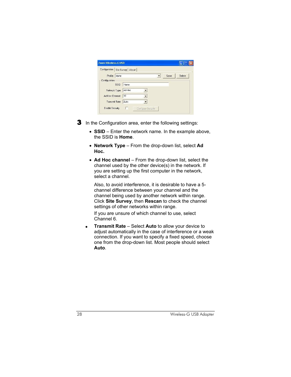 Zoom 4410B User Manual | Page 28 / 50