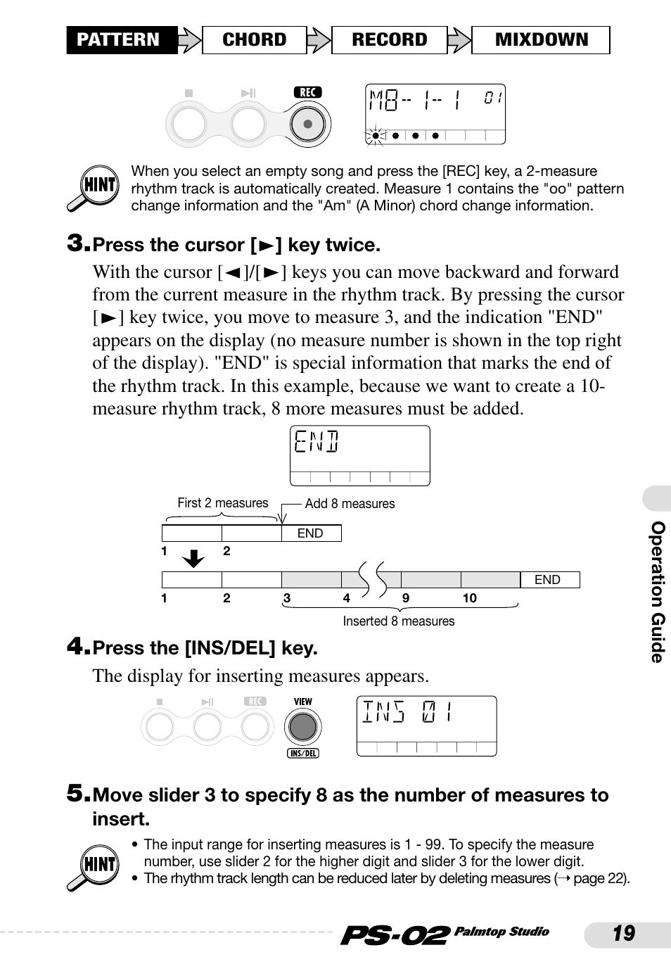 Zoom PS-02 User Manual | Page 19 / 88