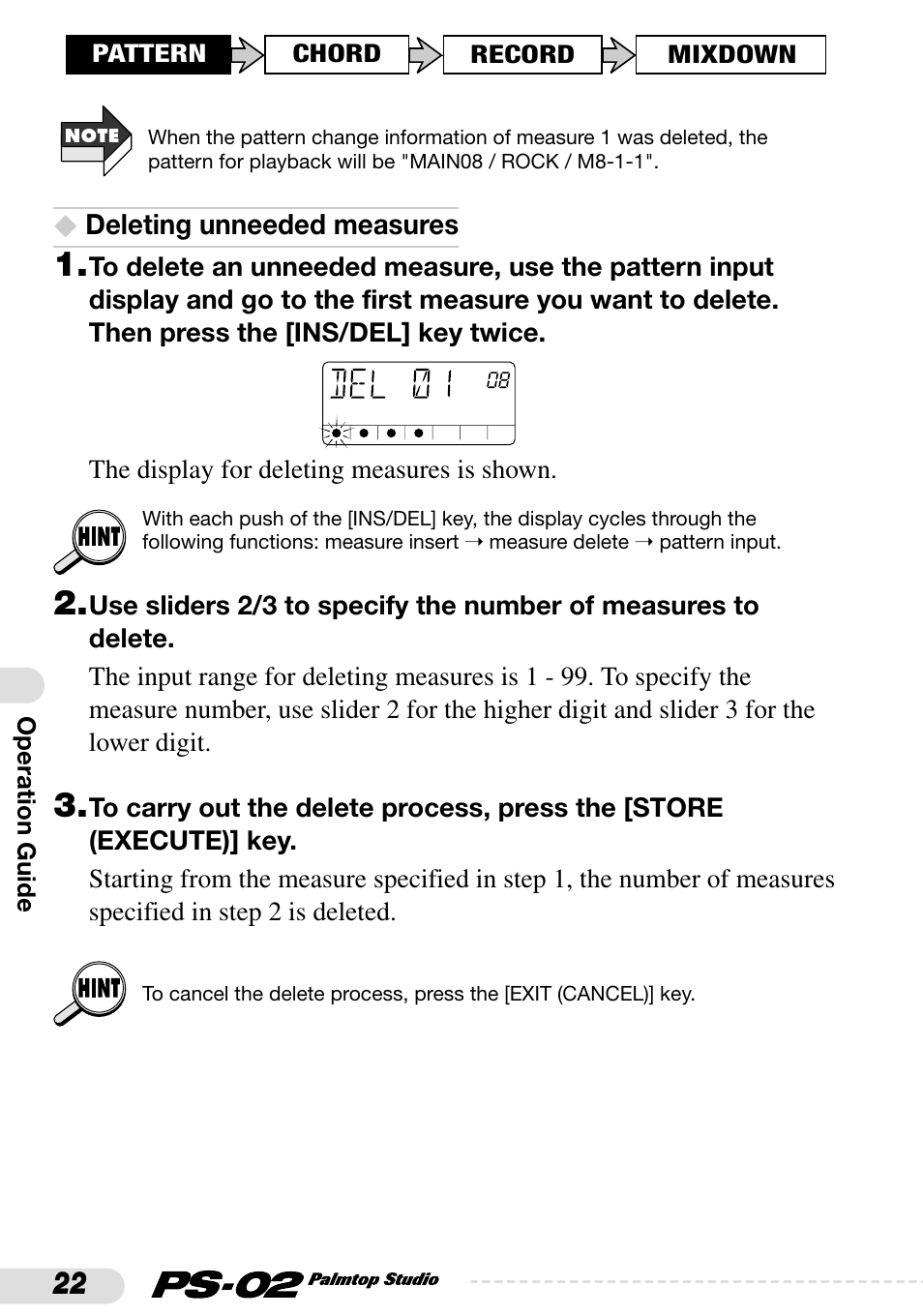 Zoom PS-02 User Manual | Page 22 / 88