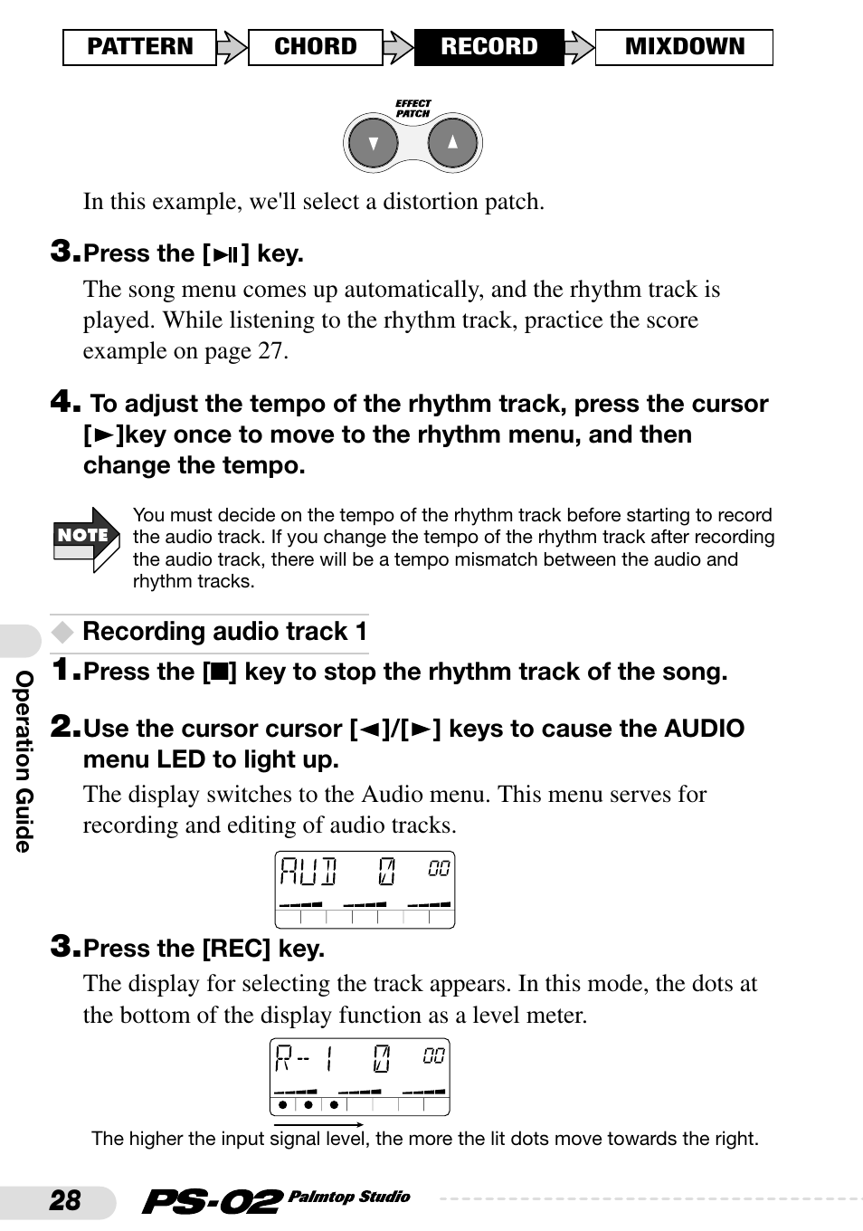 Zoom PS-02 User Manual | Page 28 / 88