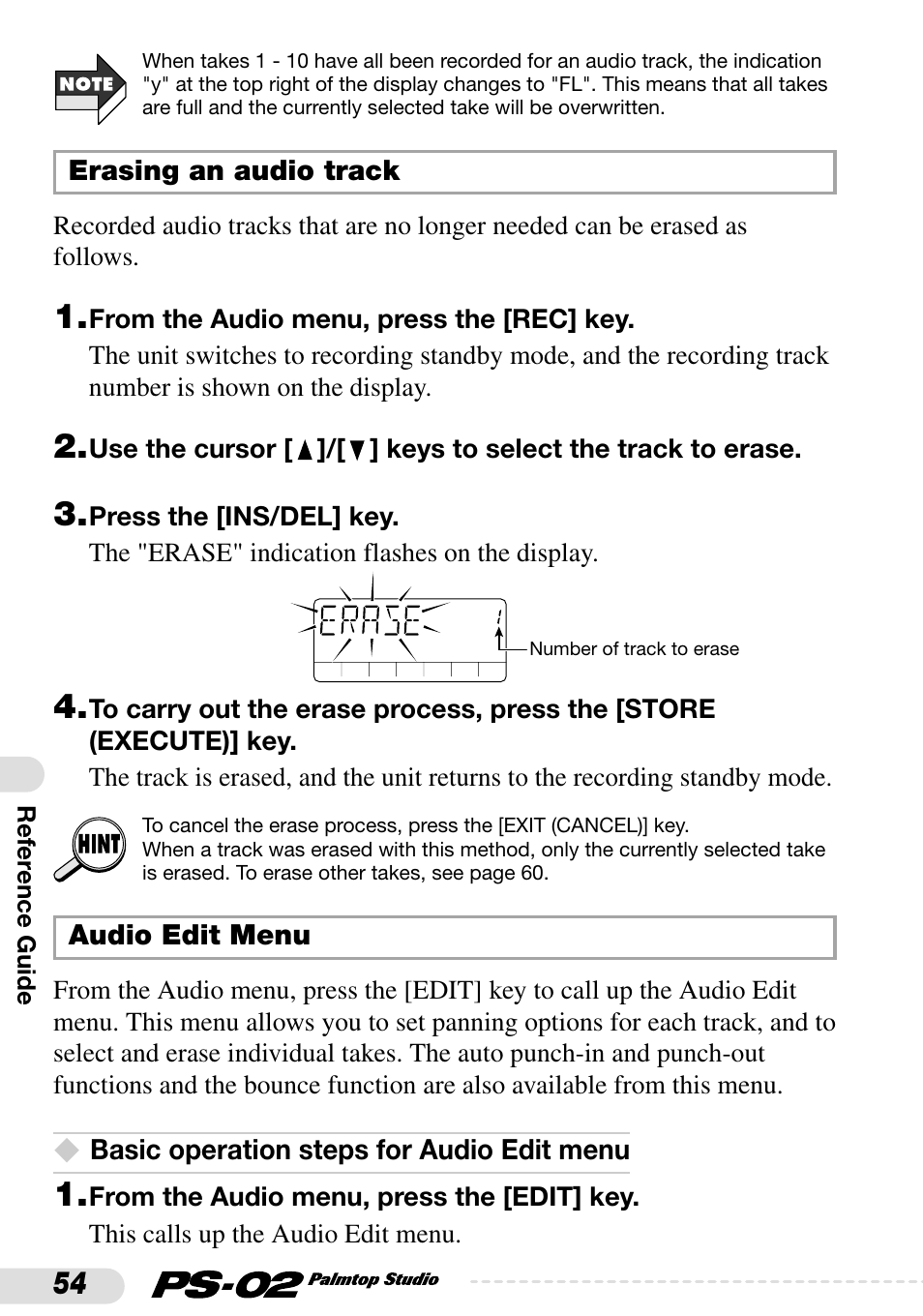 Zoom PS-02 User Manual | Page 54 / 88