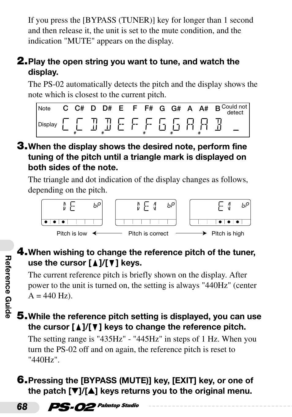 Zoom PS-02 User Manual | Page 68 / 88