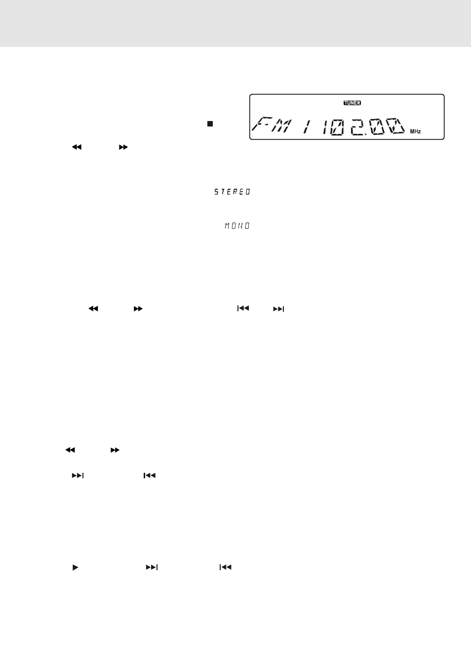 Radio operation, Tuning into a station manually, Presetting stations | Tuning into a preset station, Fm stereo, Weak fm stations | Zoom DVD Home Theatre System User Manual | Page 32 / 44