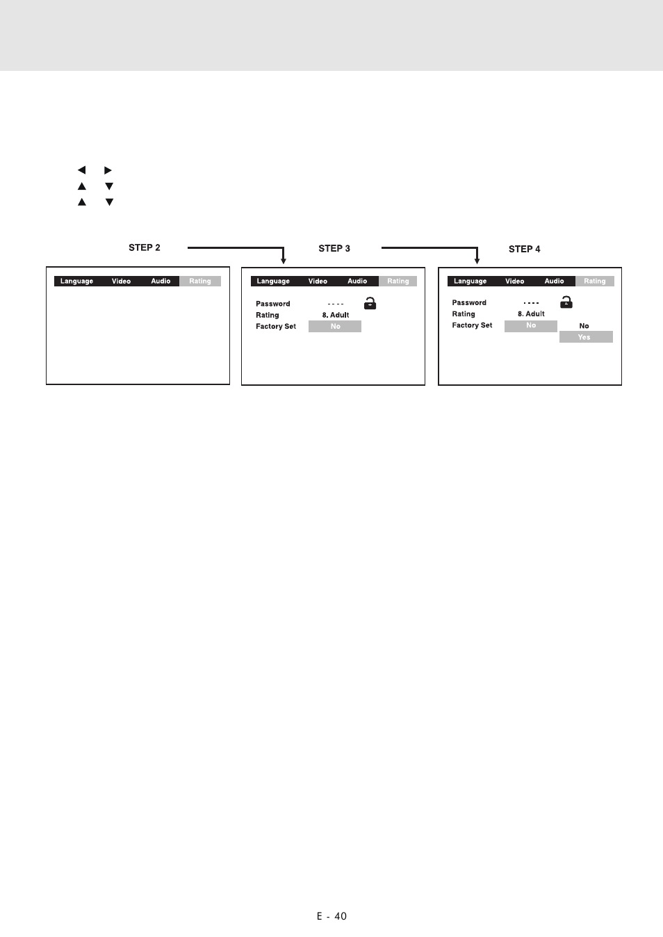 Customizing the function settings | Zoom DVD Home Theatre System User Manual | Page 41 / 44