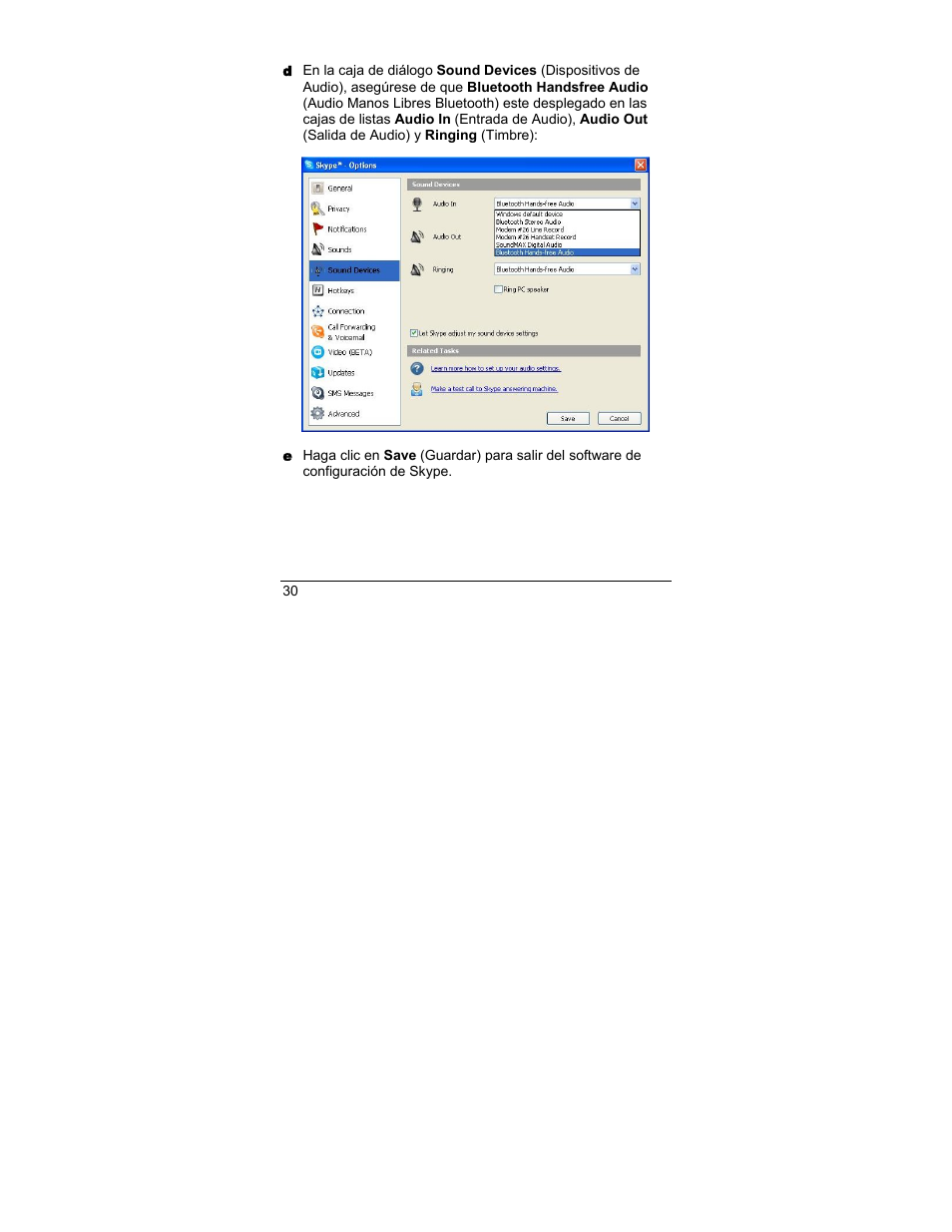 Zoom 4386/TF User Manual | Page 30 / 36