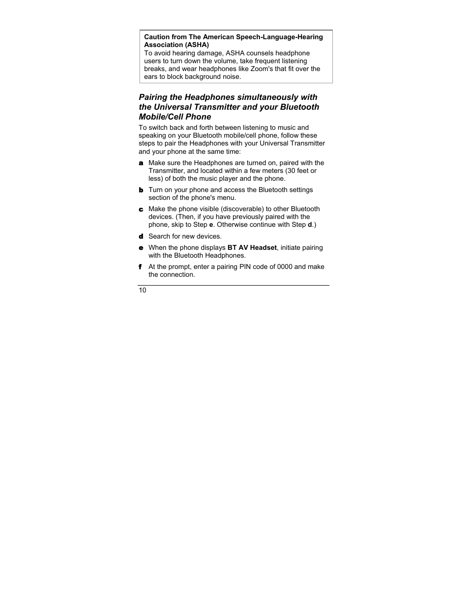 Zoom iHiFi 4411F User Manual | Page 10 / 32