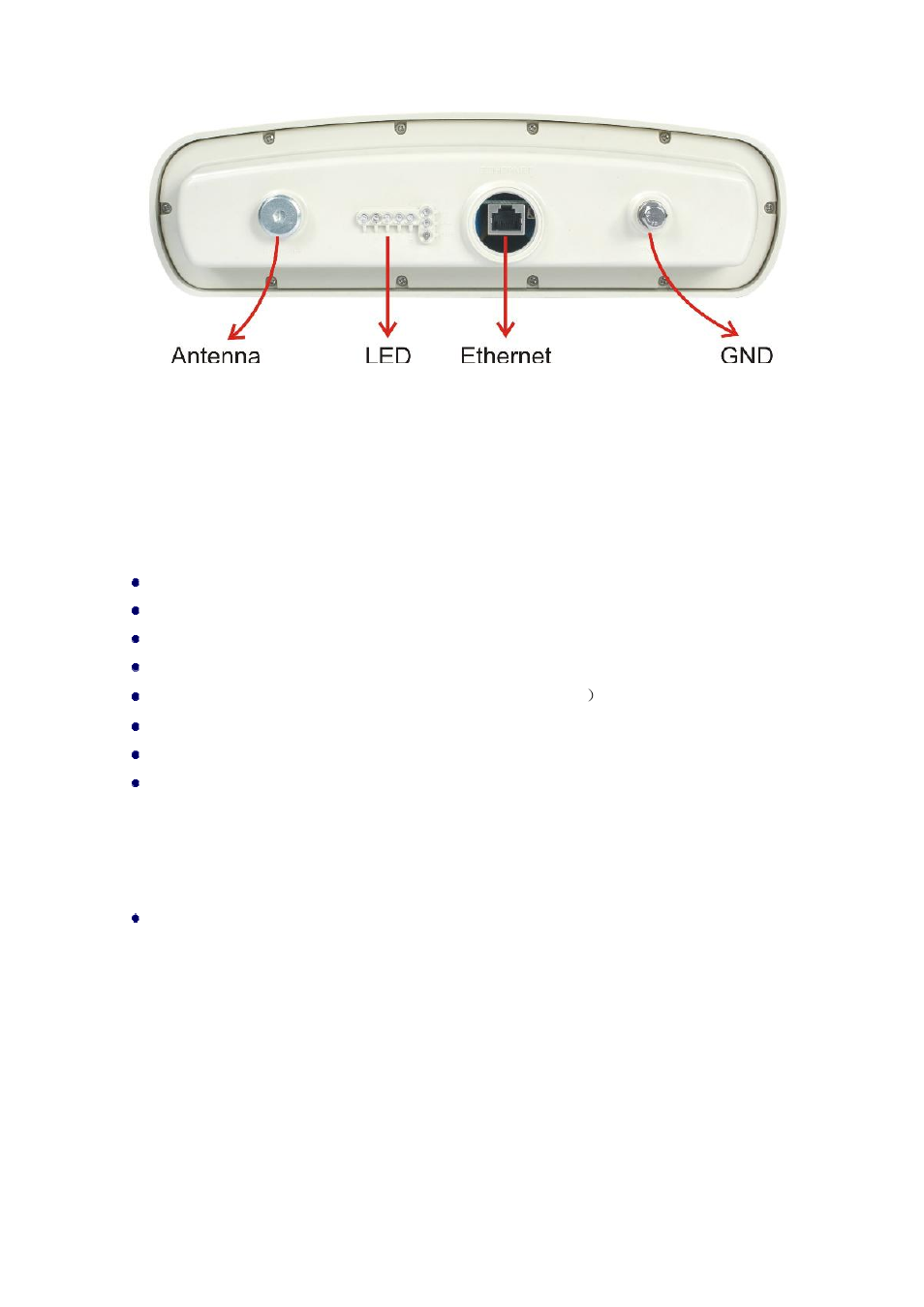 Key features, Build typical infrastructure, Eatures | Uild, Ypical, Nfrastructure, Figure 2 zmax-8210 ports | Z-Com ZMAX-8210-I User Manual | Page 8 / 49