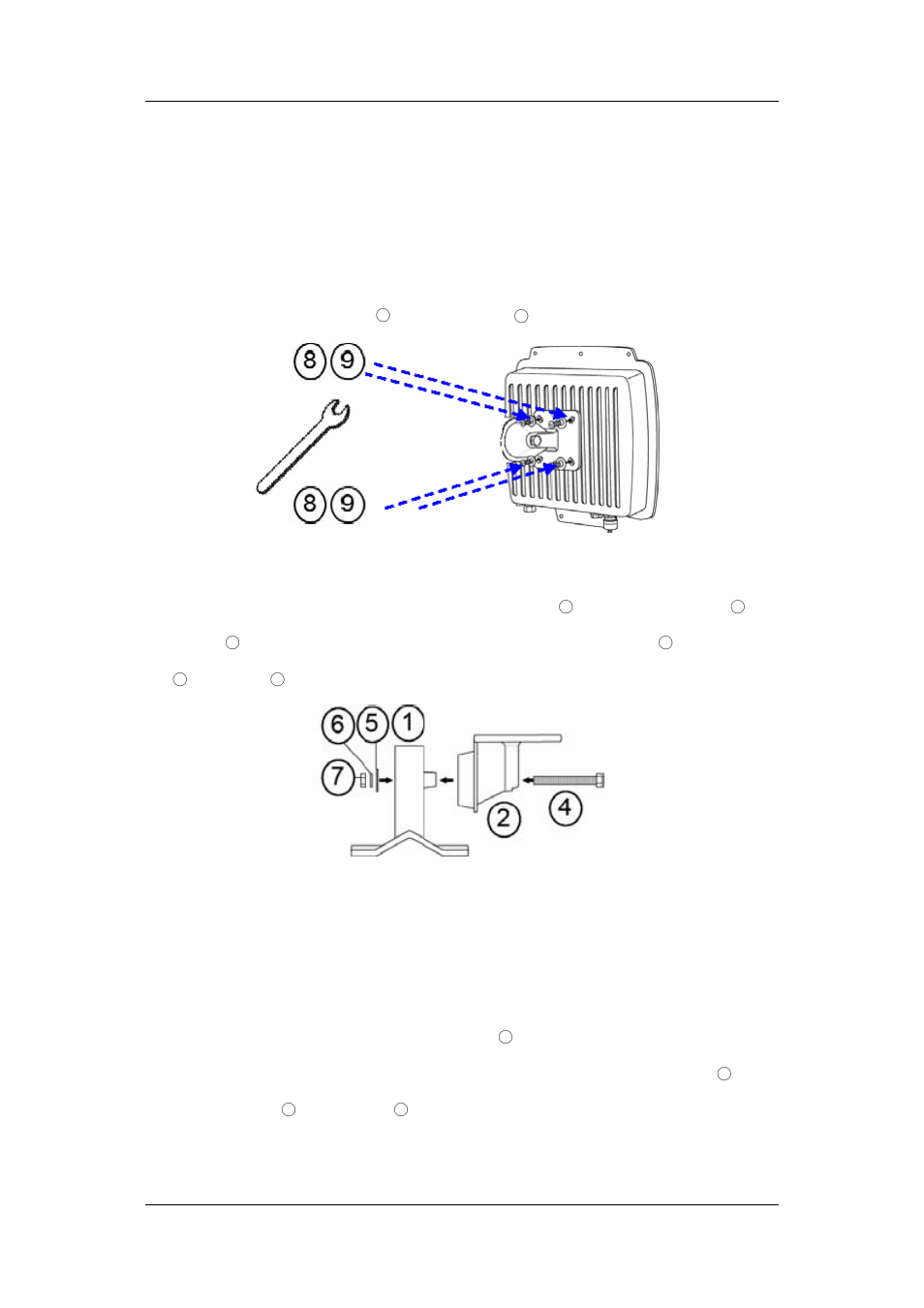 Chapter 3 system installation, Assemble the mounting bracket, Pole mounting | Z-Com R2 Extender User Manual | Page 7 / 20