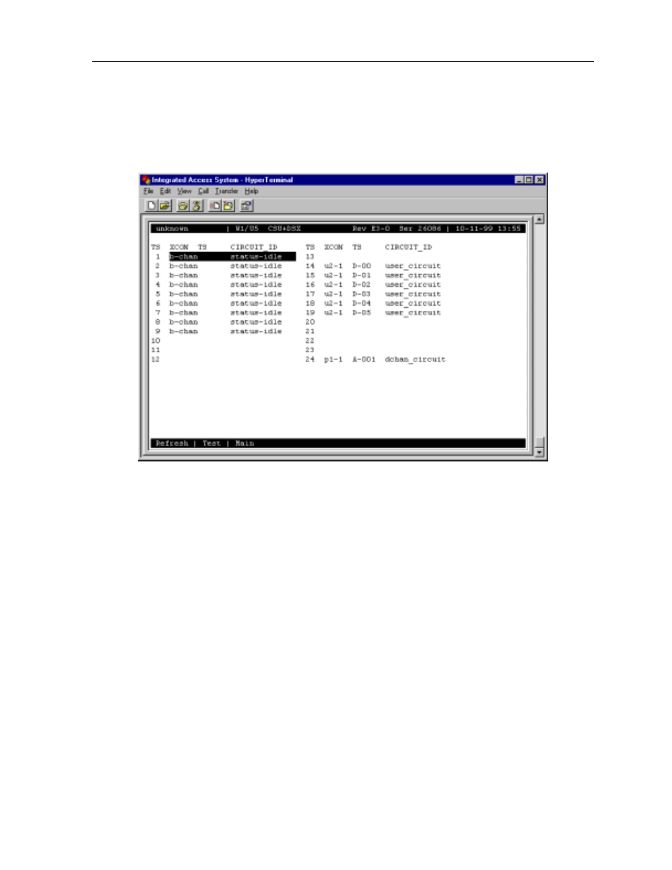 Wan cross-connect screen -23 | Zhone Technologies 600 User Manual | Page 133 / 240