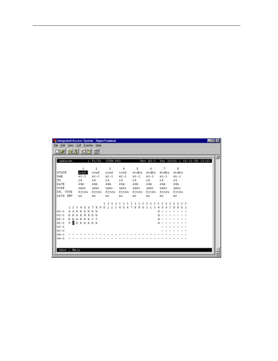 10 assigning isdn trunks screen, Assigning isdn trunks screen -28, Assigned trunk screen -28 | Zhone Technologies 600 User Manual | Page 138 / 240