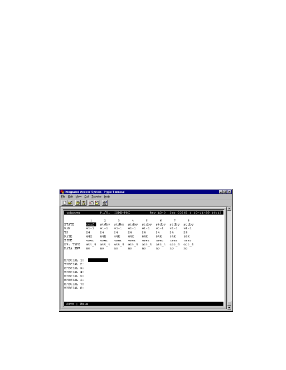 14 special numbers screen, Special numbers screen -33 | Zhone Technologies 600 User Manual | Page 143 / 240