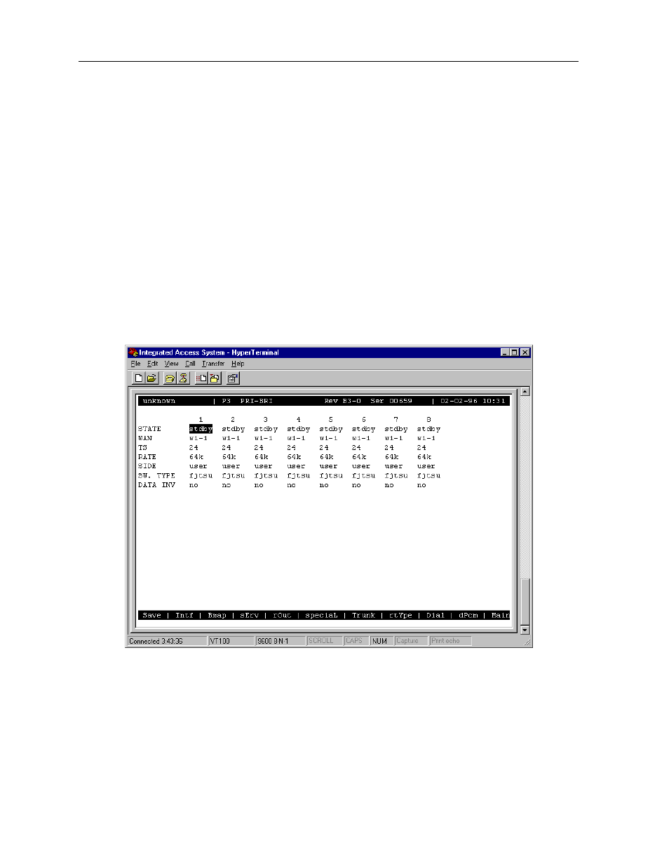 2 d channel configuration screen, D channel configuration screen -16 | Zhone Technologies 600 User Manual | Page 166 / 240
