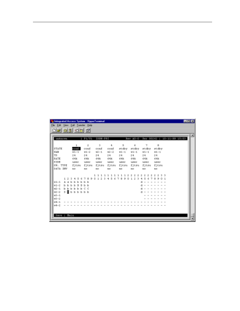 6 assigning isdn trunks, Assigning isdn trunks -29, Assigned trunk screen -29 | Zhone Technologies 600 User Manual | Page 179 / 240
