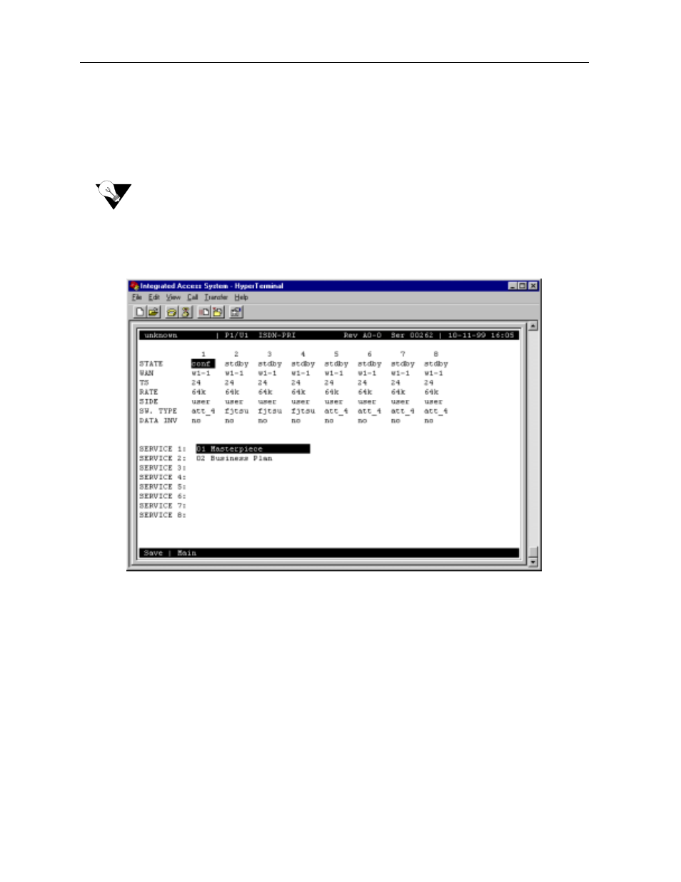 Assigning services screen -32 | Zhone Technologies 600 User Manual | Page 182 / 240