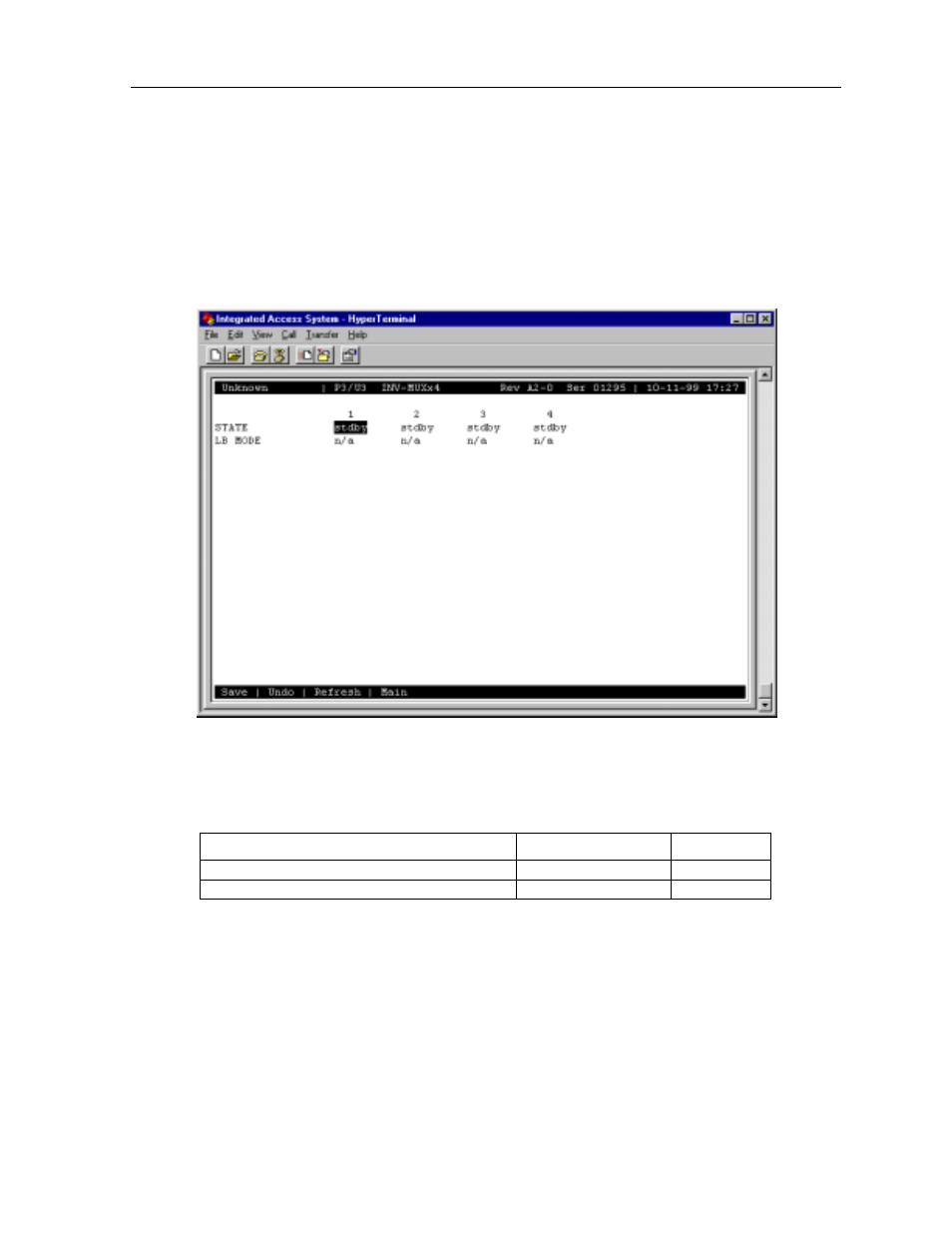 3 configuration screen | Zhone Technologies 600 User Manual | Page 195 / 240