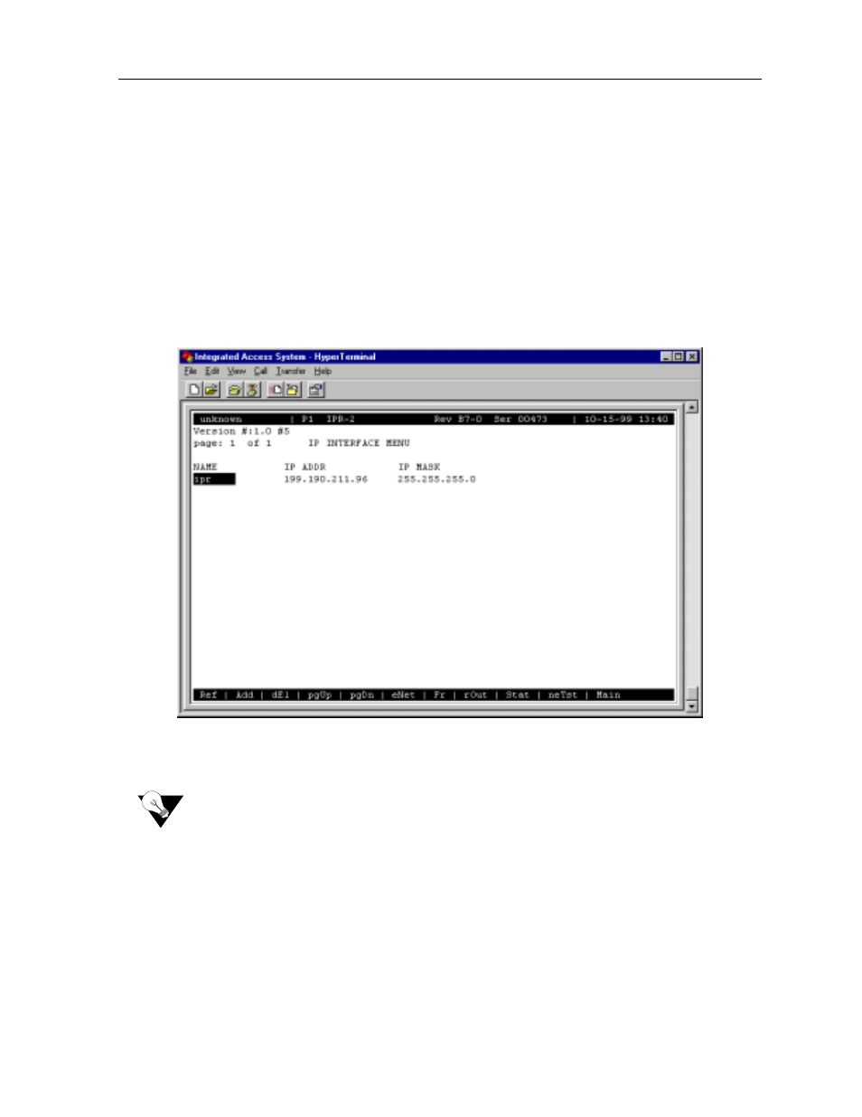 6 ipr card configuration screens and settings | Zhone Technologies 600 User Manual | Page 219 / 240