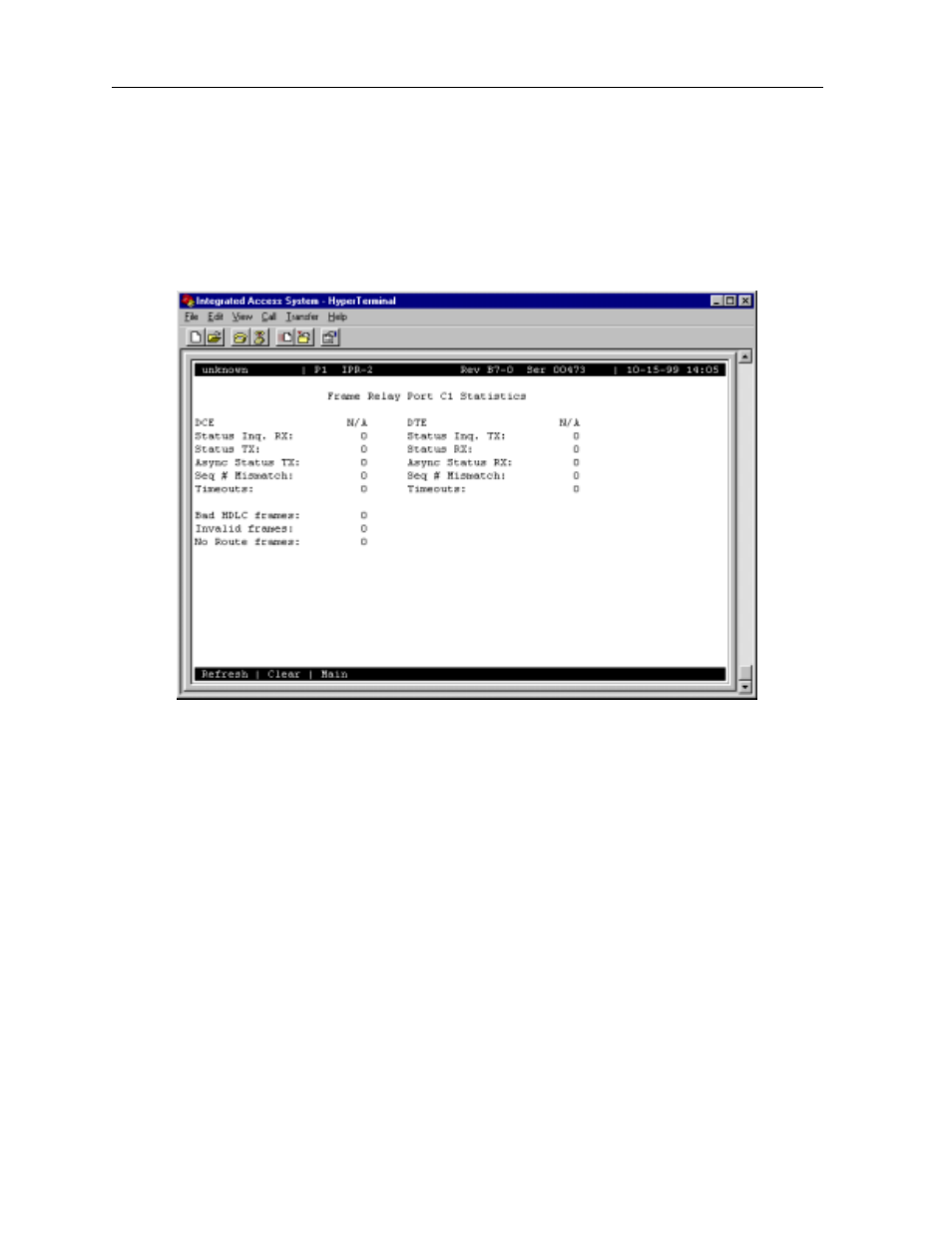 9 frame relay port lmi screen | Zhone Technologies 600 User Manual | Page 234 / 240