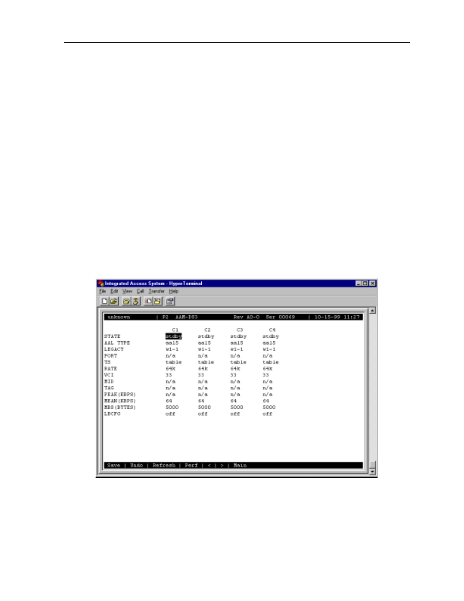 6 variable bit rate (vbr) configuration screen | Zhone Technologies 600 User Manual | Page 91 / 240