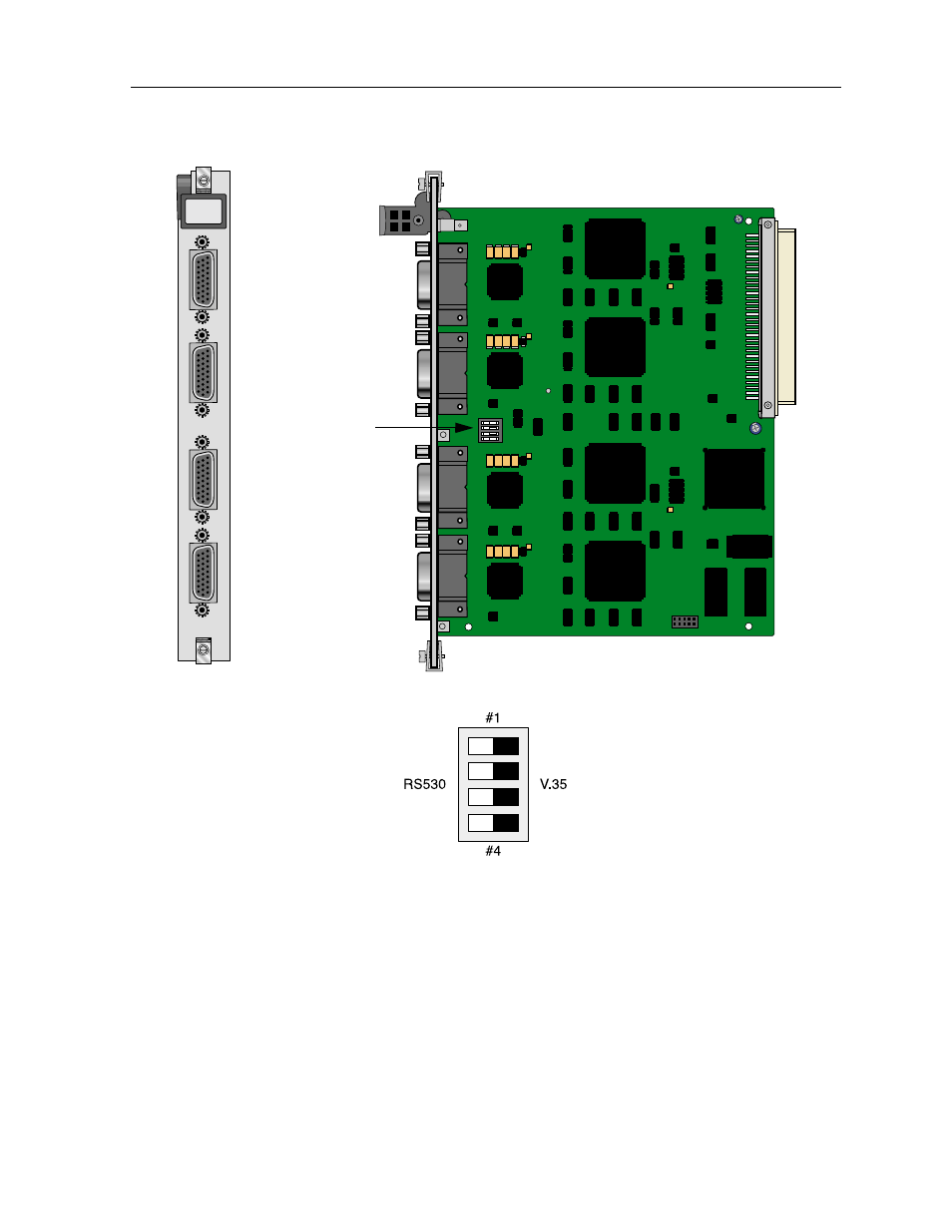 3 installing the four-port hsu*4e 530/35 card, Hsu card hsu cards | Zhone Technologies 900 User Manual | Page 21 / 176