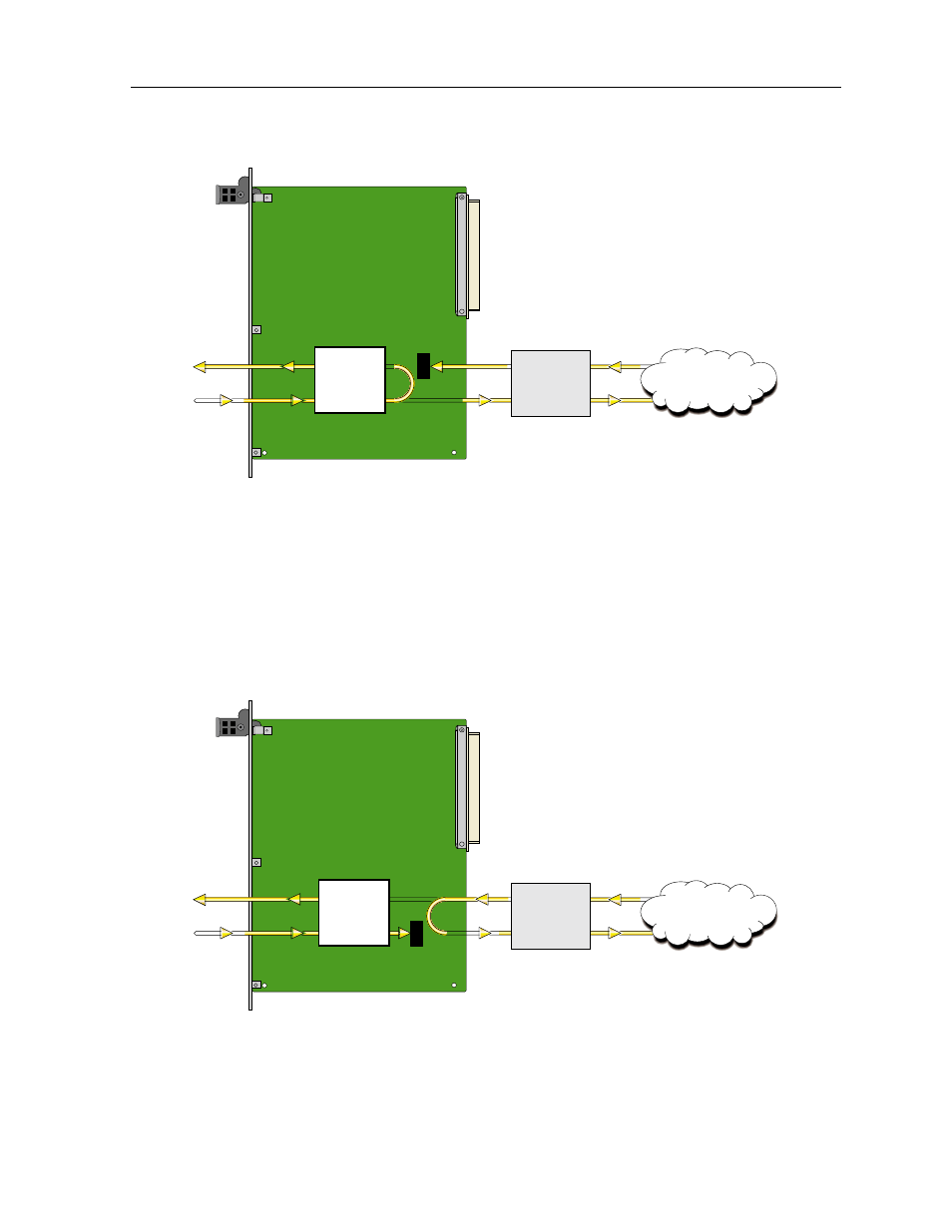 Hsu card, Hsu card hsu card user screens and settings | Zhone Technologies 900 User Manual | Page 31 / 176