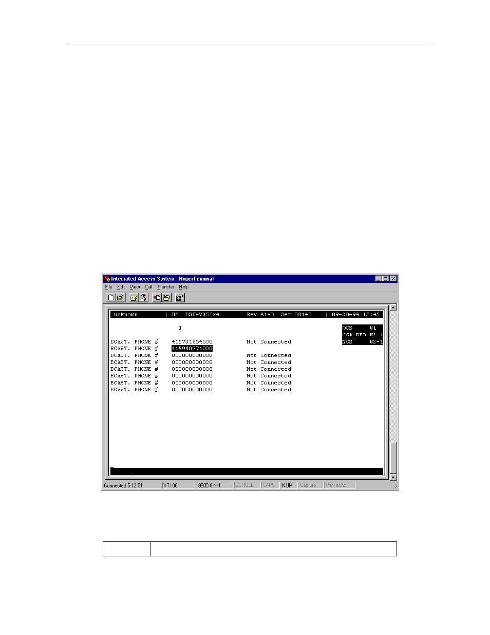 6 broadcast connection status screen, Broadcast connection status screen -37, Call profile broadcast screen -37 | Call profile broadcast screen actions -37, Hsu card hsu card user screens and settings | Zhone Technologies 900 User Manual | Page 49 / 176