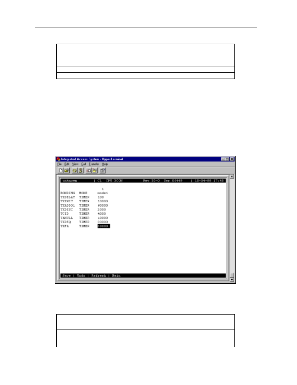7 inverse multiplexer (imux) screen, Inverse multiplexer (imux) screen -38, Imux call screen -38 | Imux call screen actions -38 | Zhone Technologies 900 User Manual | Page 50 / 176
