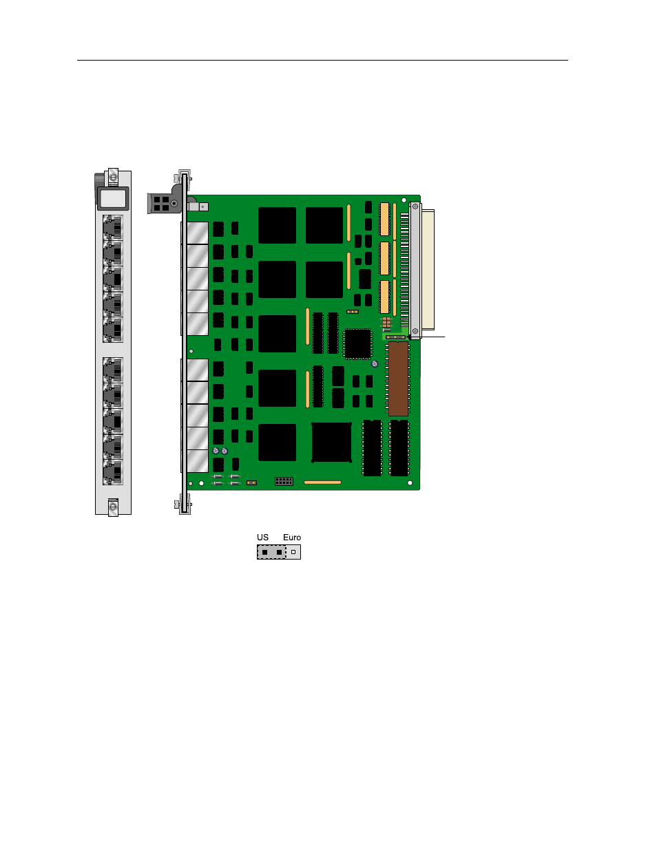 1 card jumper/switch settings, 2 installing the sru 232*10 card, Inst | Sru 232*10 jumper settings -2 | Zhone Technologies 900 User Manual | Page 68 / 176