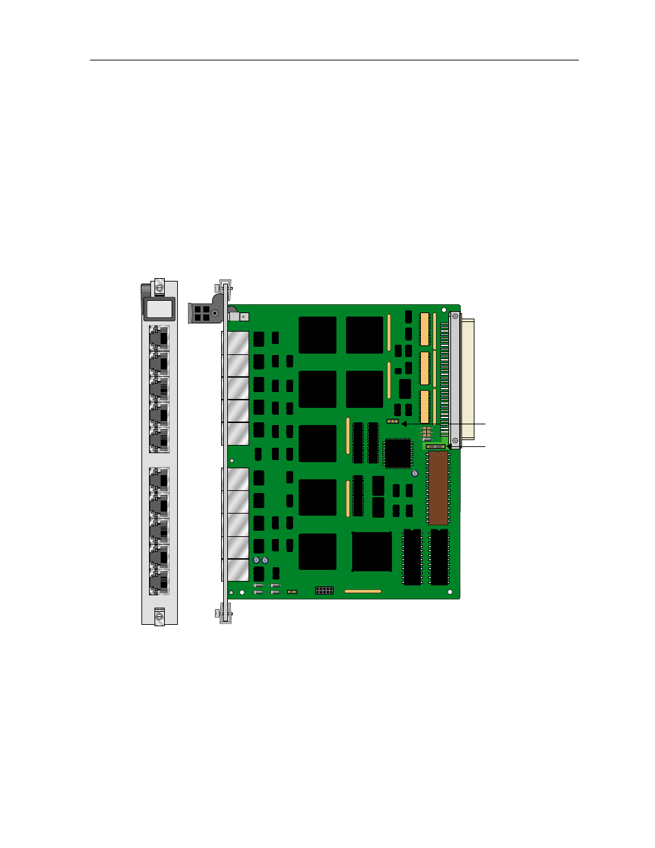 2 sru 232*10 c&d bus card description (822160), 1 card jumper/switch settings, 2 installing the sru 232*10 c&d bus card | Inst, Sru 232*10 c&d bus jumper settings -3, Sru card sru card descriptions | Zhone Technologies 900 User Manual | Page 69 / 176
