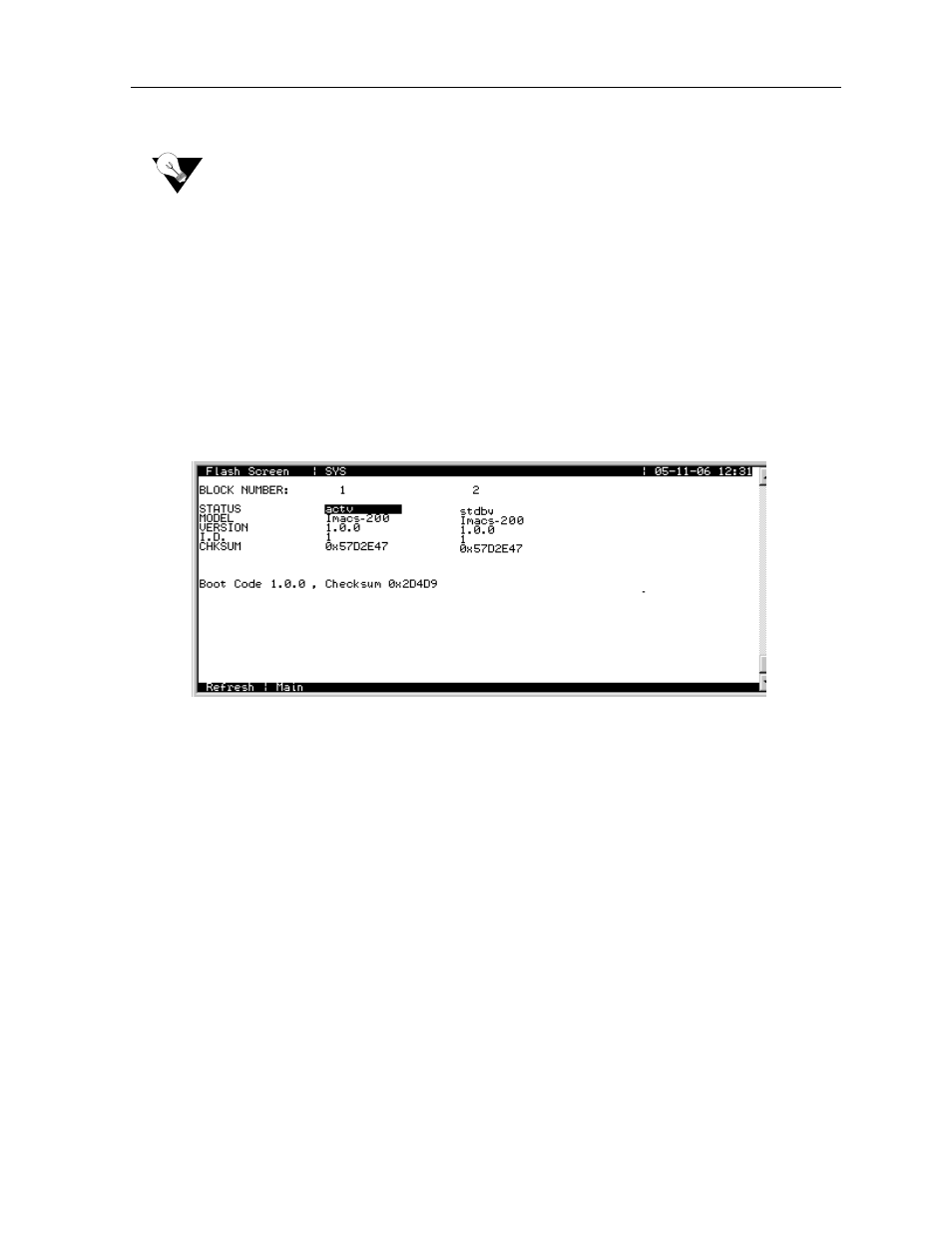 Flash screen -41 | Zhone Technologies IMACS-200 User Manual | Page 125 / 294