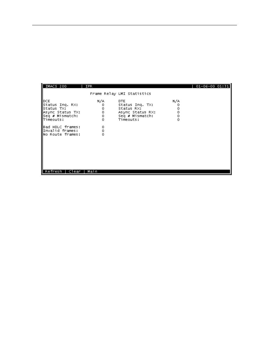 4 frame relay port lmi screen | Zhone Technologies IMACS-200 User Manual | Page 226 / 294