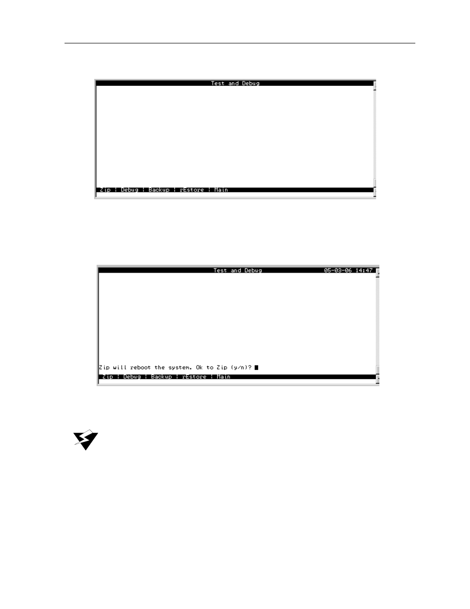 Warning | Zhone Technologies IMACS-200 User Manual | Page 55 / 294