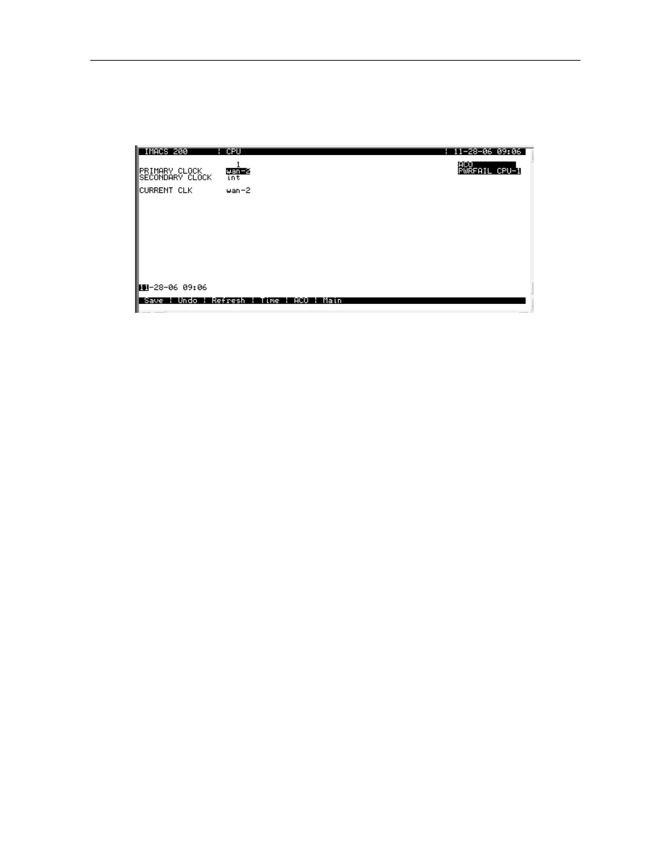 2 setting the system time, Setting the system time -15 | Zhone Technologies IMACS-200 User Manual | Page 99 / 294