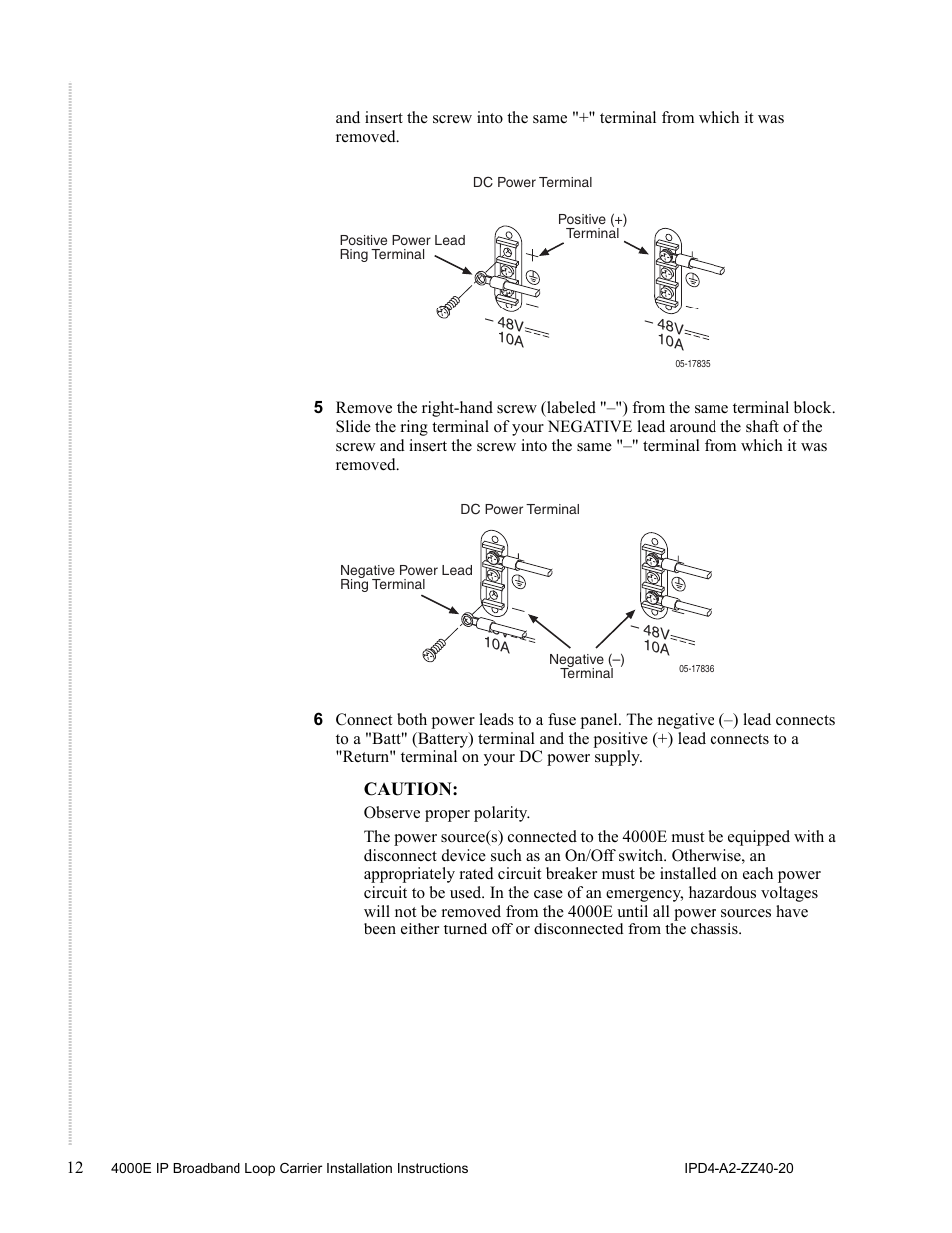 Zhone Technologies 4000E User Manual | Page 12 / 22