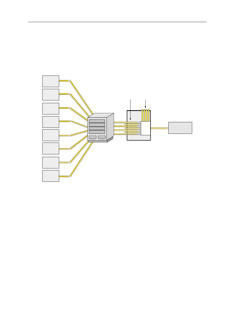 1 jumper/switch settings, 2 installing the card, Figure 3-1.typical mcc application | Zhone Technologies 800 User Manual | Page 50 / 138