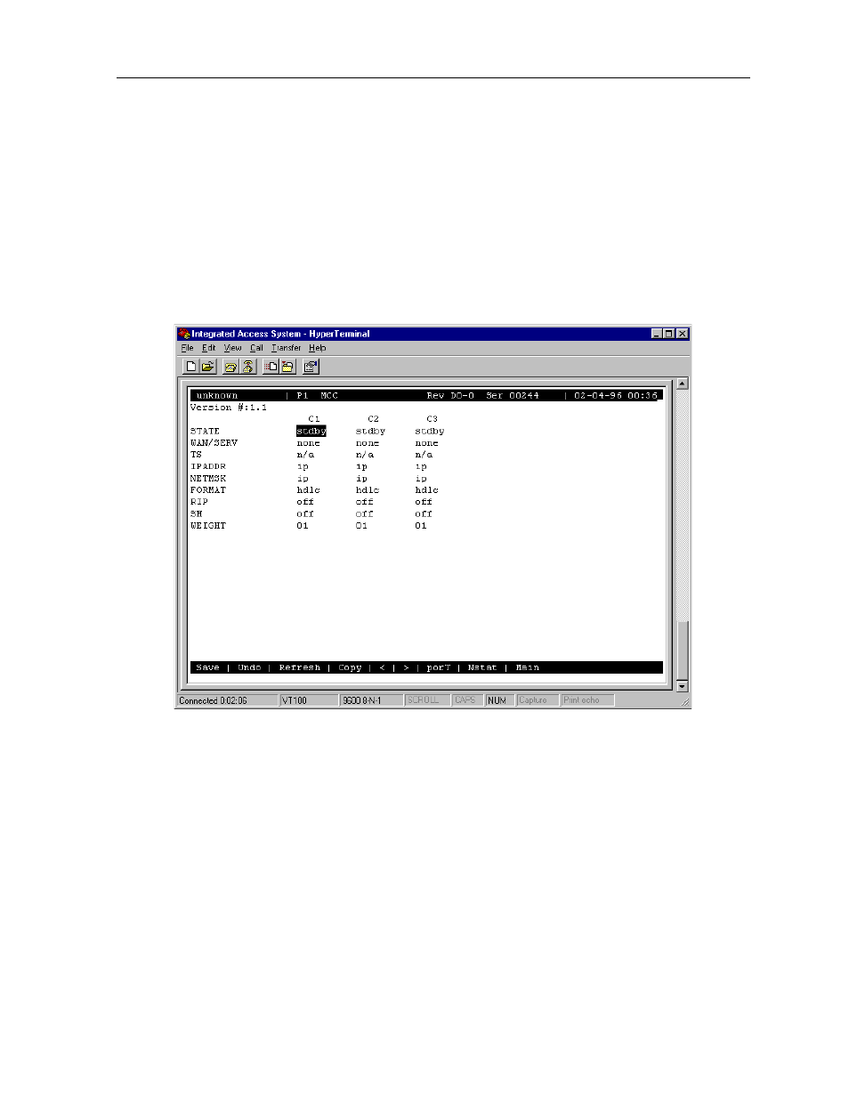 Mcc card acs-mcc card user screens and settings | Zhone Technologies 800 User Manual | Page 55 / 138
