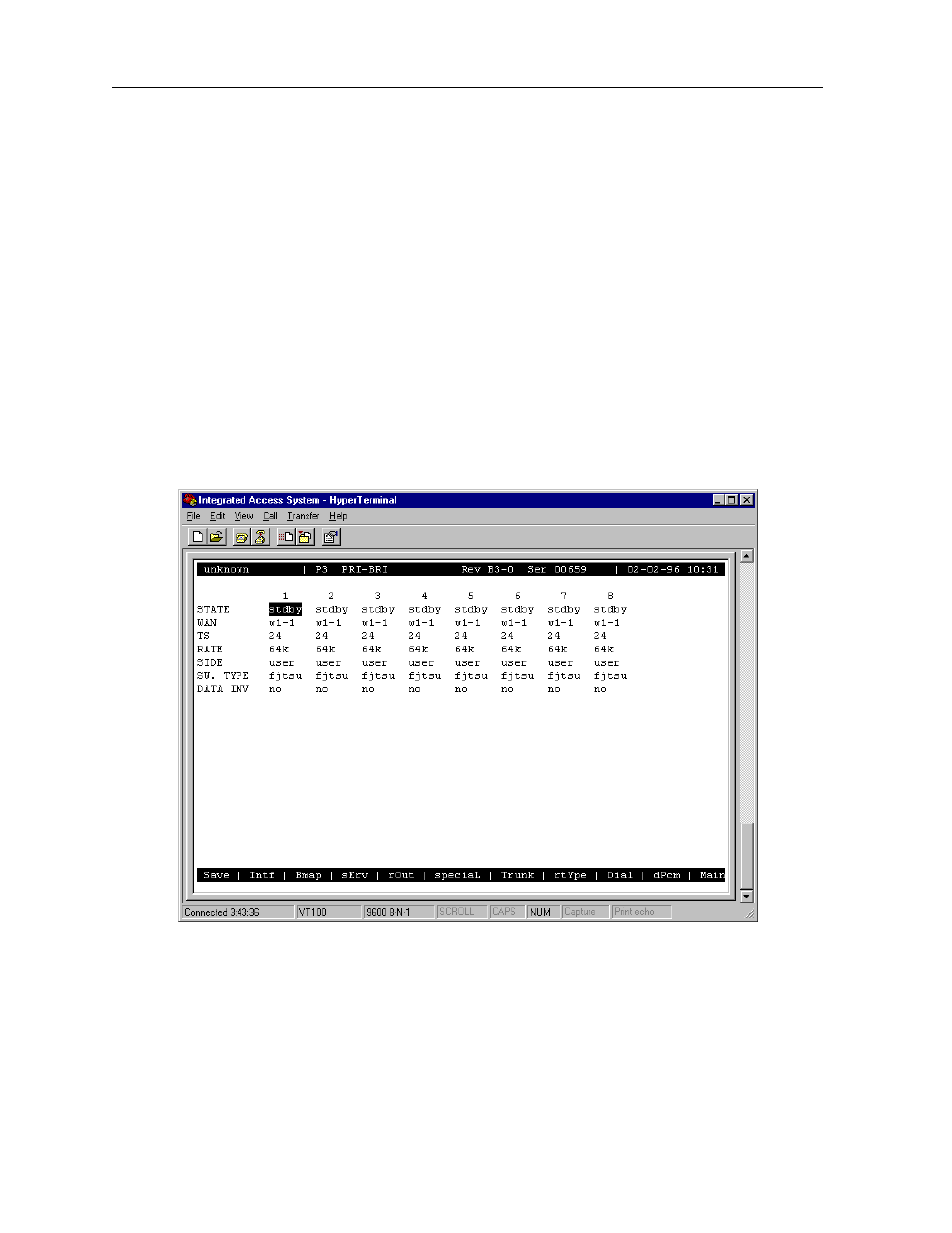 2 d channel configuration screen, D channel configuration screen -16 | Zhone Technologies 800 User Manual | Page 82 / 138