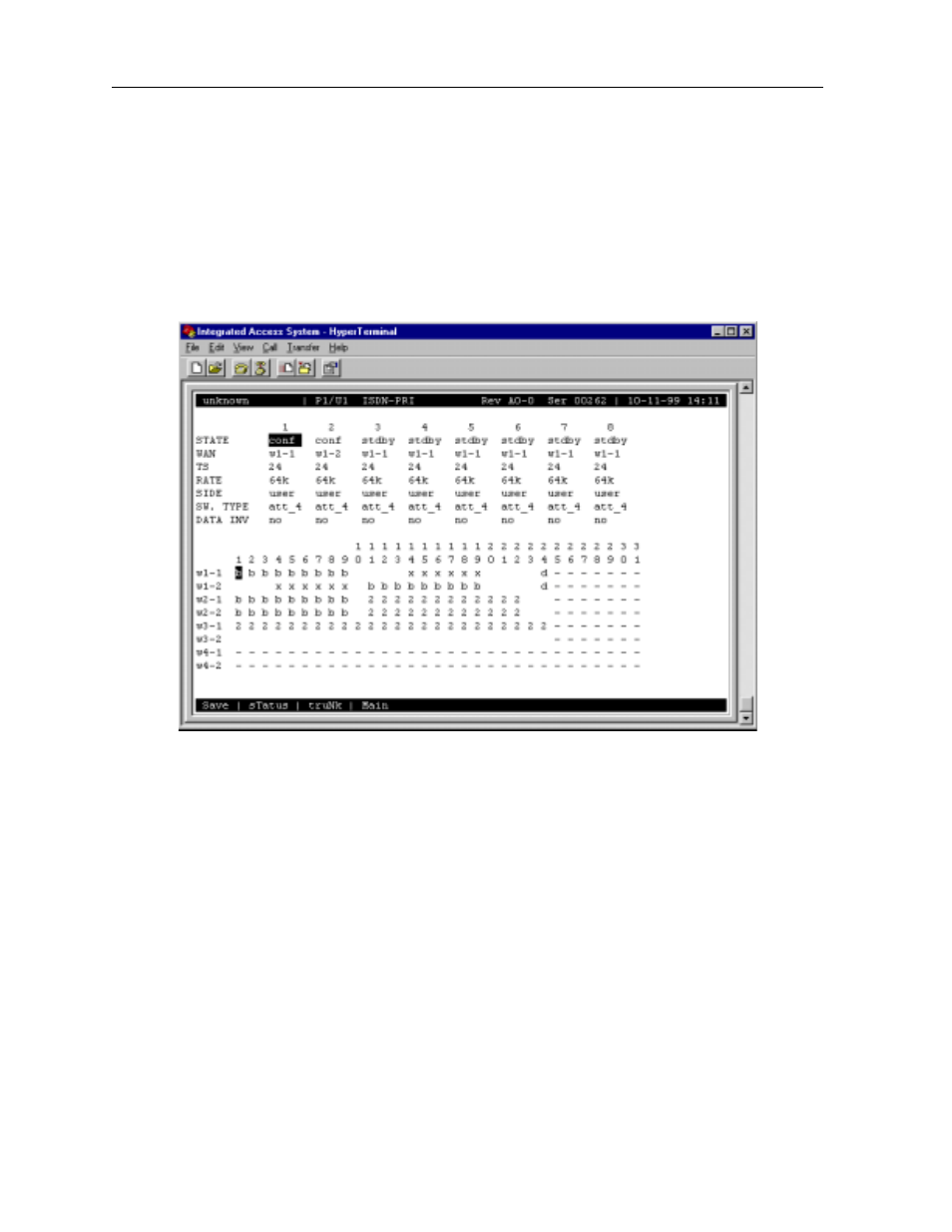 Completed bmap screen -26 | Zhone Technologies 800 User Manual | Page 92 / 138