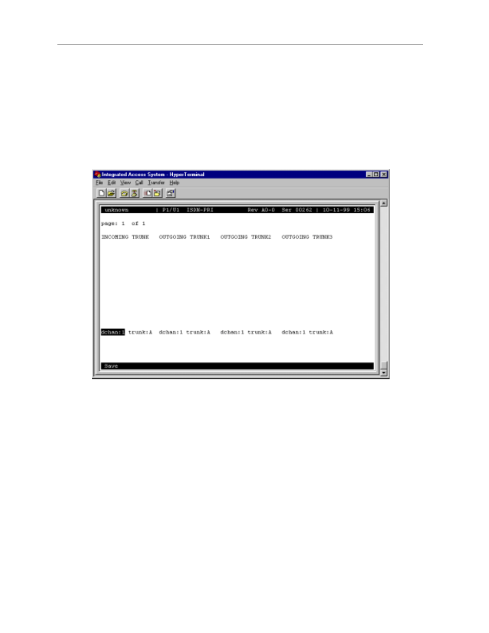 7 routing isdn trunks, Routing isdn trunks -30, Add trunk route screen -30 | Zhone Technologies 800 User Manual | Page 96 / 138