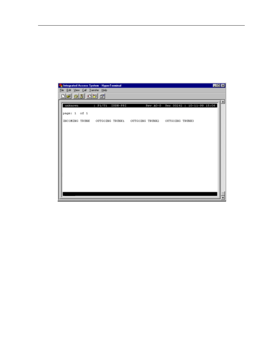 8 assignment of services, Assignment of services -31, Add trunk route screen -31 | Acs-pri/bri card configuring isdn features, Figure 4-18. add trunk route screen | Zhone Technologies 800 User Manual | Page 97 / 138