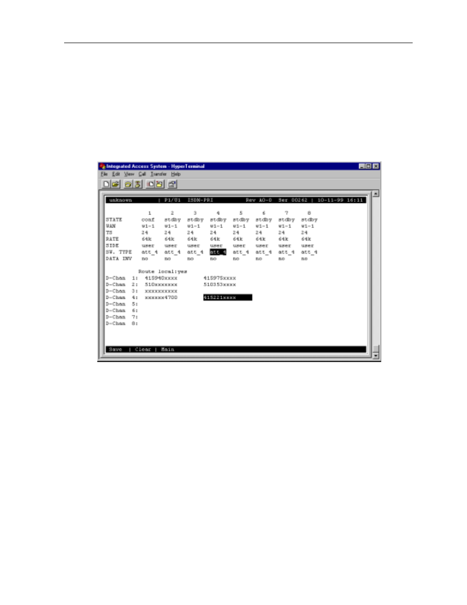 9 routing of incoming calls, Routing of incoming calls -33, Routing numbers screen -33 | Zhone Technologies 800 User Manual | Page 99 / 138