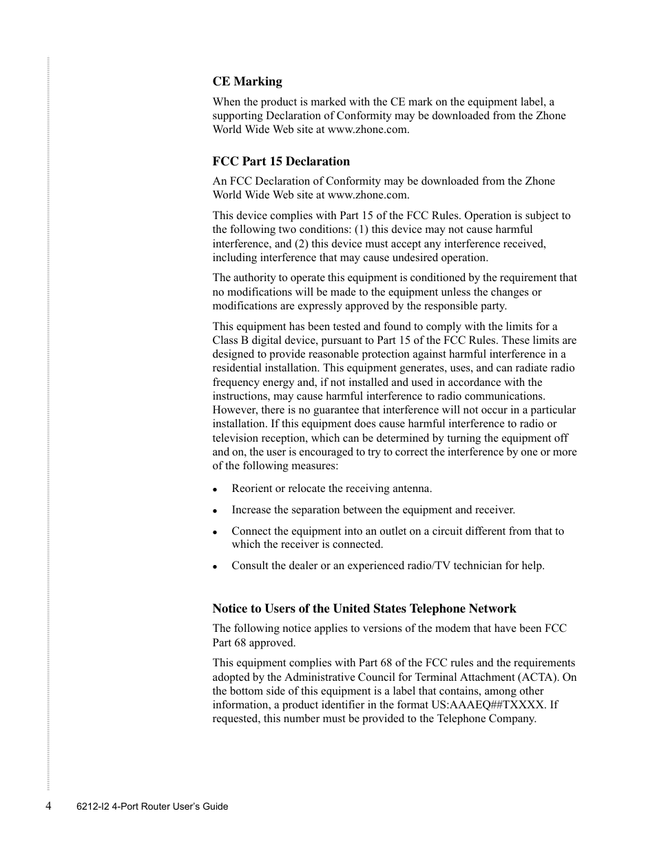 Zhone Technologies 6212-I2 User Manual | Page 4 / 84