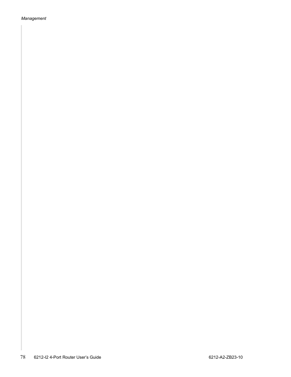 Zhone Technologies 6212-I2 User Manual | Page 78 / 84