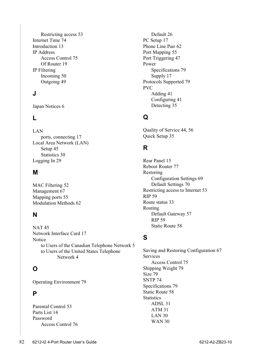 Zhone Technologies 6212-I2 User Manual | Page 82 / 84