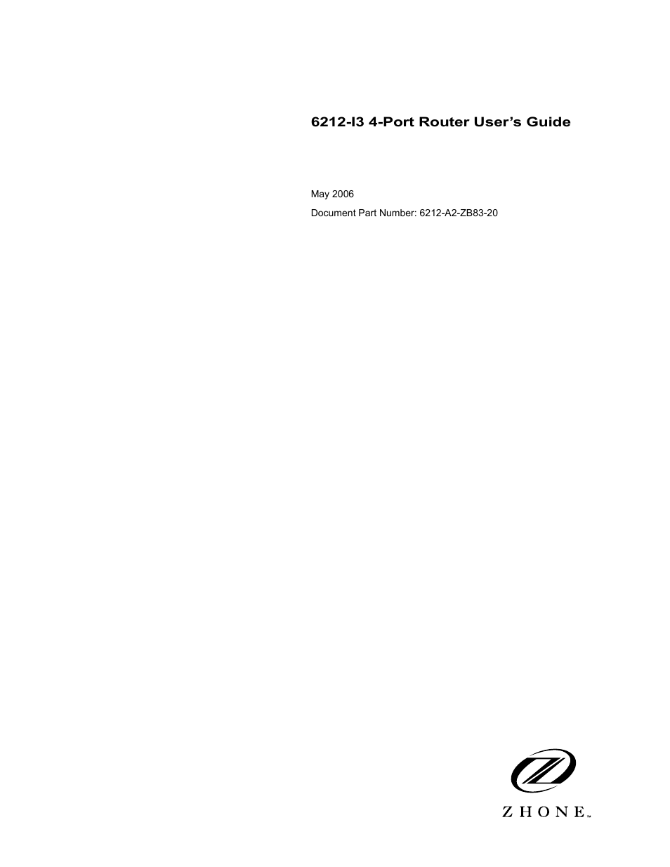 Zhone Technologies 6212 User Manual | 84 pages