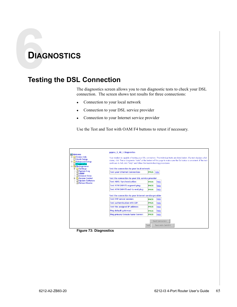 Zhone Technologies 6212 User Manual | Page 65 / 84