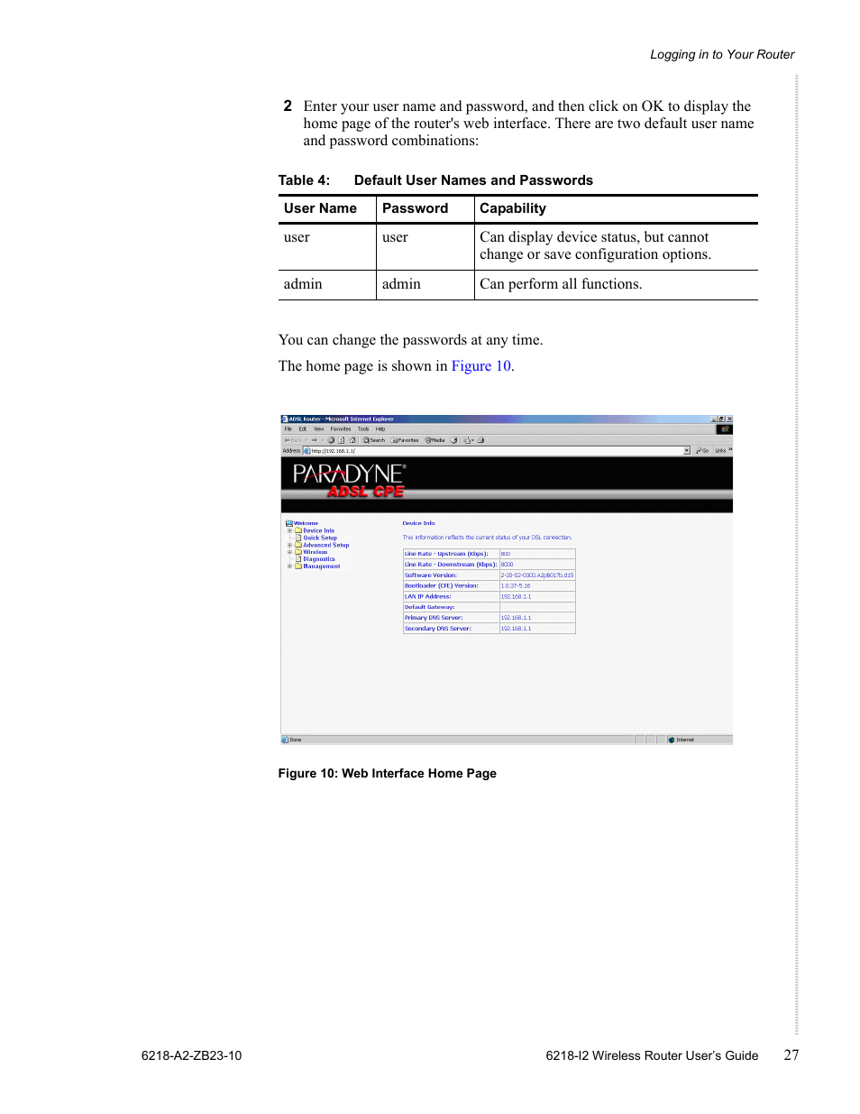 Zhone Technologies 6218-I2 User Manual | Page 27 / 94