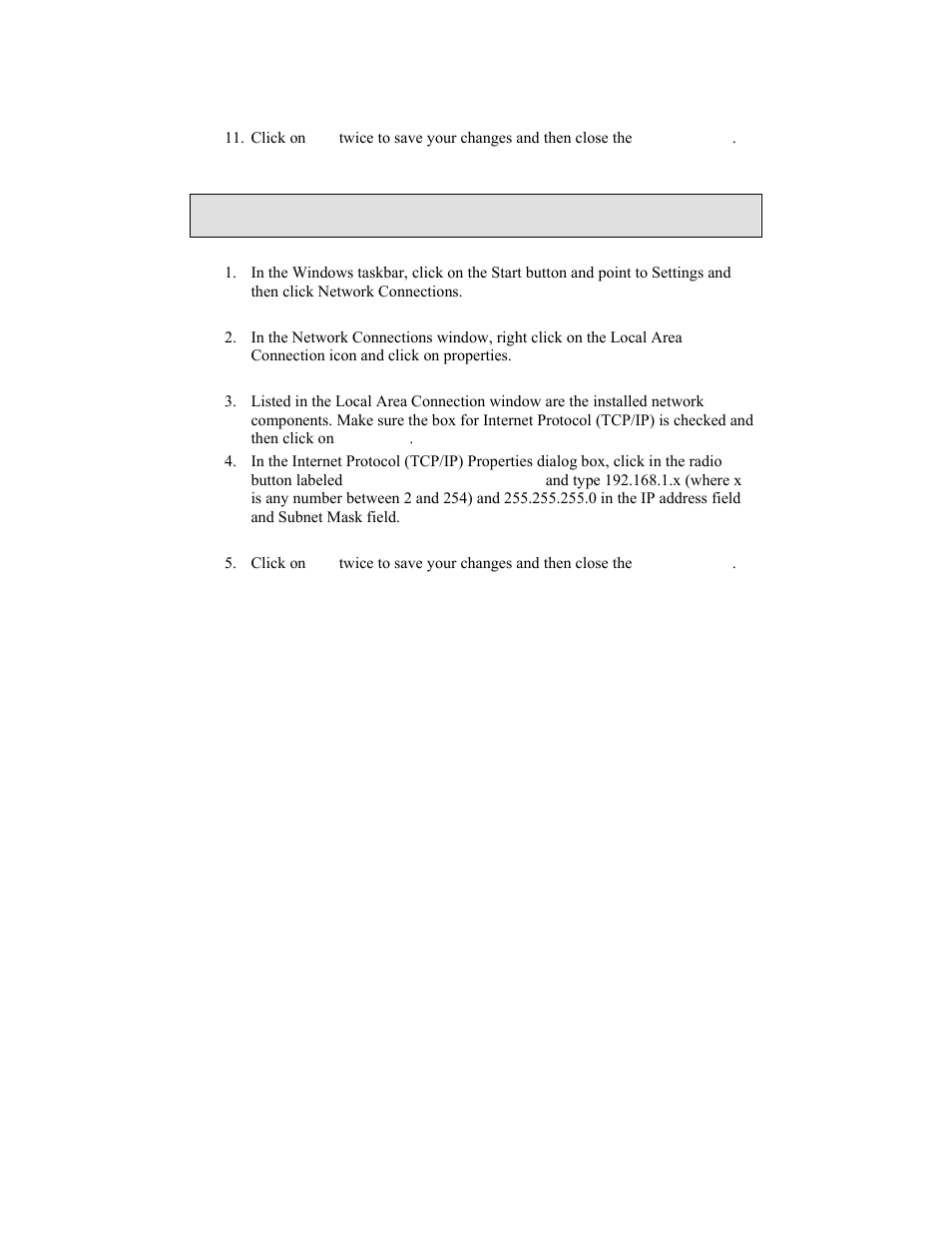 Windows xp | Zhone Technologies 6238-I2 User Manual | Page 17 / 79