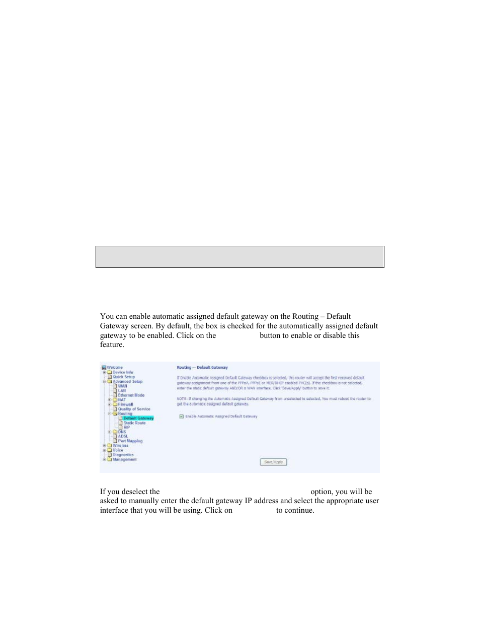 Routing | Zhone Technologies 6238-I2 User Manual | Page 47 / 79