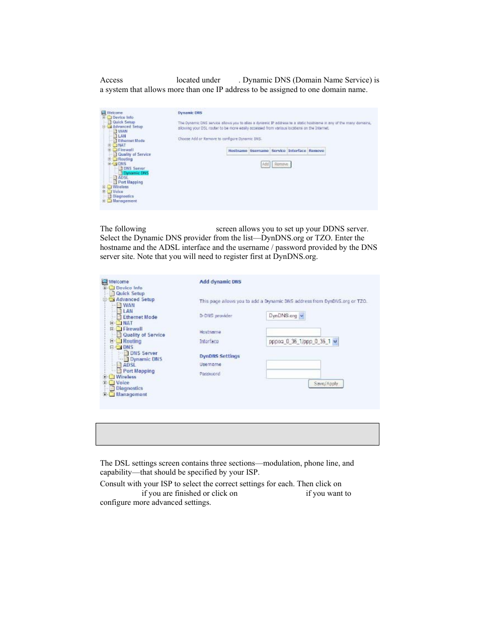 Adsl | Zhone Technologies 6238-I2 User Manual | Page 50 / 79