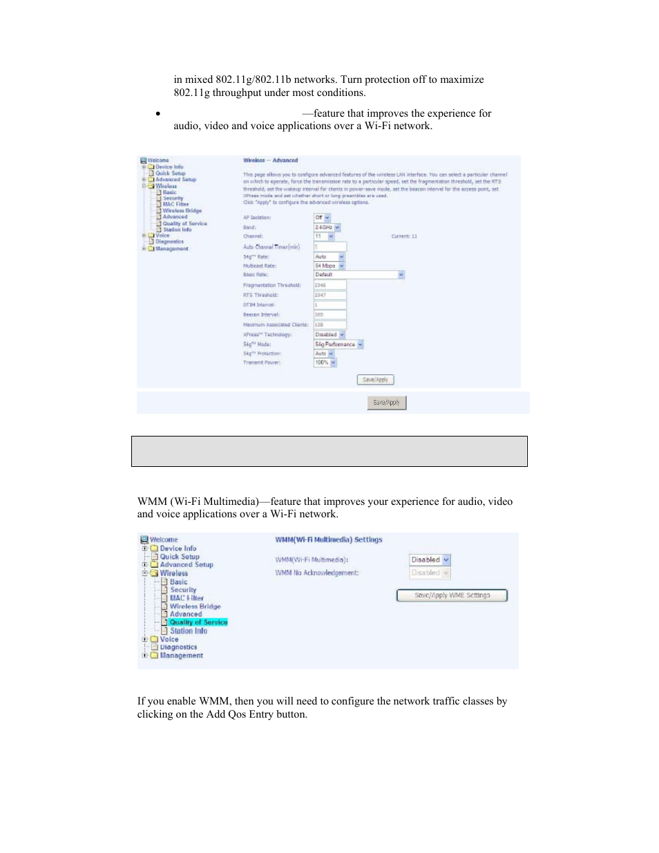 Quality of service | Zhone Technologies 6238-I2 User Manual | Page 58 / 79